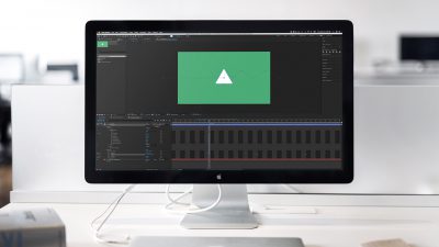 Adobe After Effects on Screen