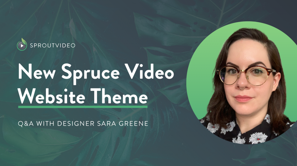 Product Update: New Spruce Video Website Theme