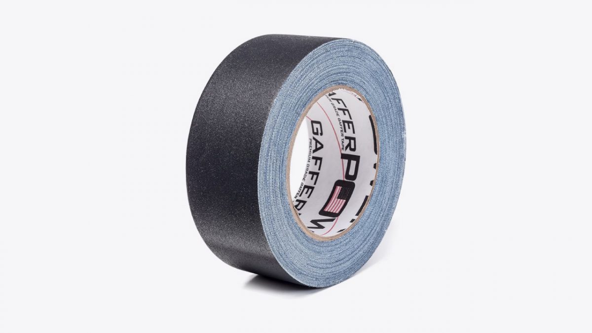 Gaffer Power tape in black