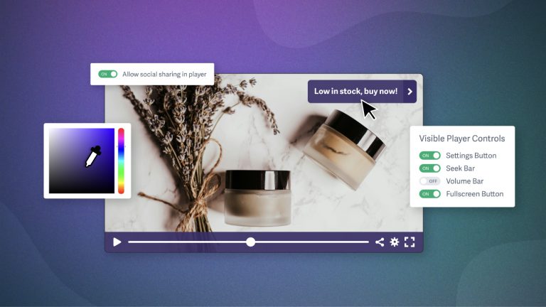 customizable video player